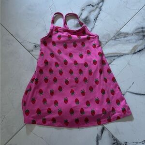 Hanna Andersson Pink Strawberry Dress